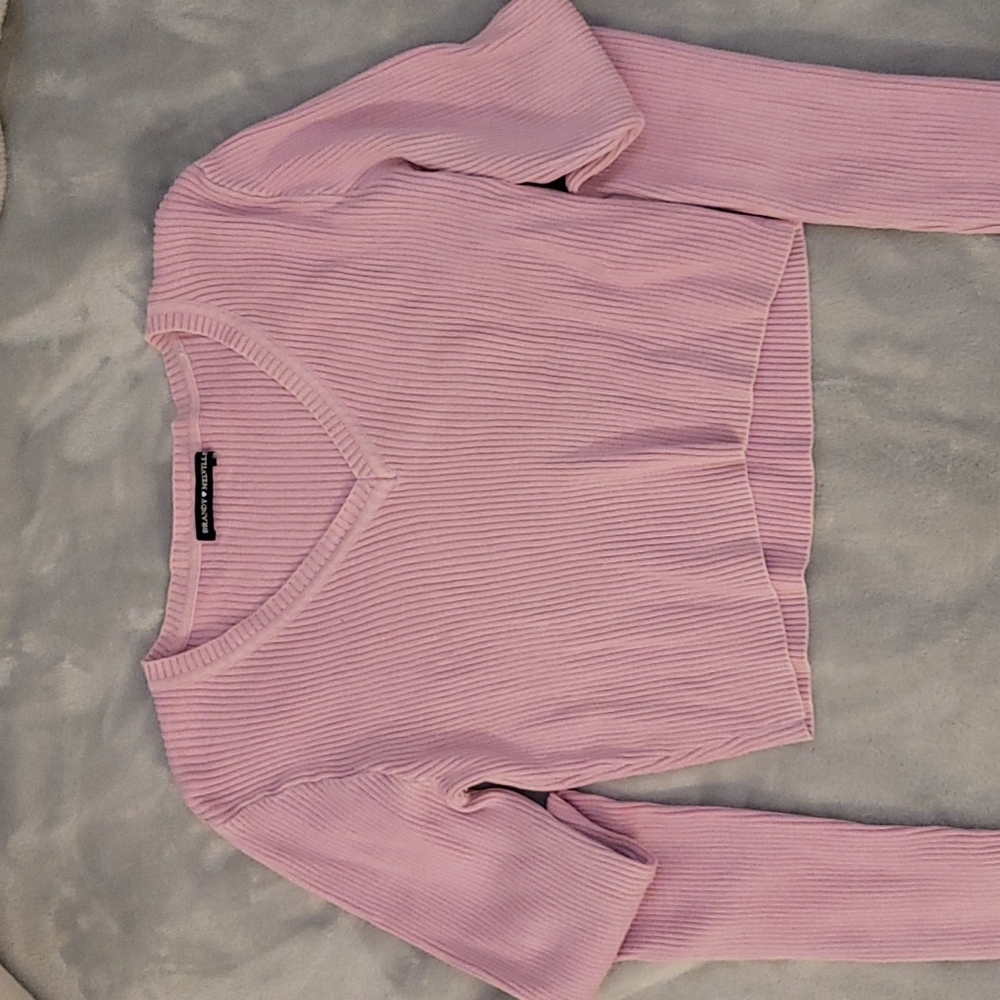 Brandy Melville long sleeves crop top